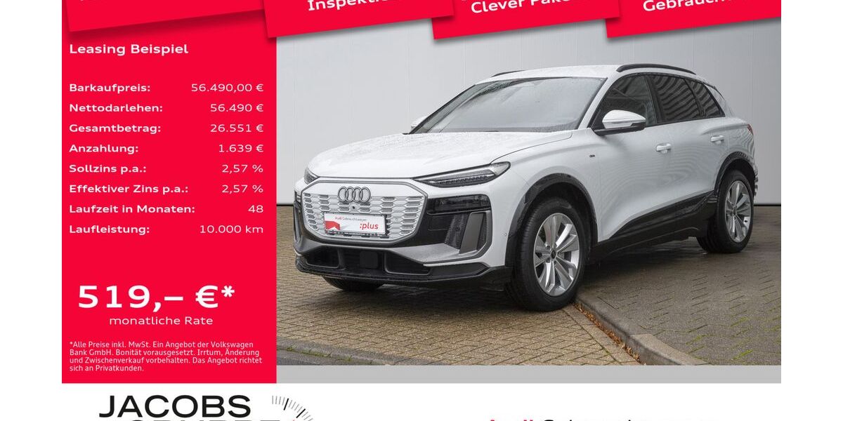 Audi Q6 e-tron 6.999 km 56.490 &euro; Düren 52351