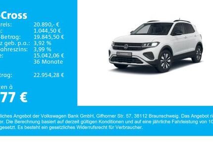 VW T-Cross 3.700 km 20.890 &euro; Gersthofen 86368
