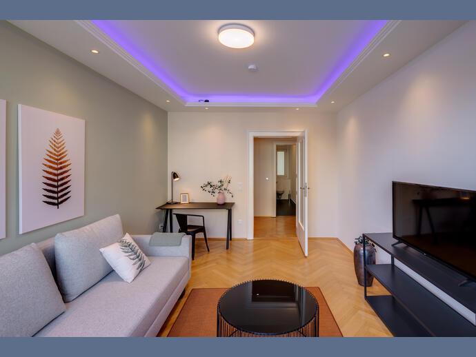 Wohnen auf Zeit München Au-Haidhausen - 2 Zimmer, 79 m&sup2;, 2.400&euro; | Angebot:26673945