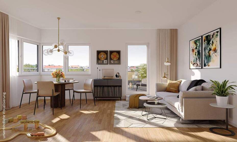 Schöne 1 Zimmer-Wohnung mit guter Infrastruktur in attraktiver Lage - bald bezugsfertig! 1 zimmer