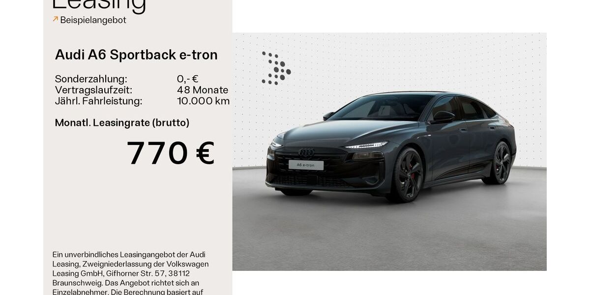 Audi A6 e-tron 3.500 km 78.845 &euro; Schweinfurt 97424