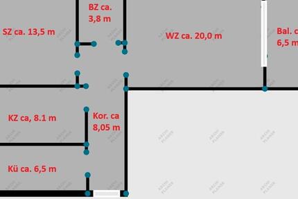 Wohnung Burghausen - 3 Zimmer, 67 m&sup2;, 199.000&euro; | Angebot:26612946
