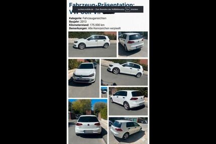 VW Golf 176.000 km 8.800 &euro; Eschwege 37269