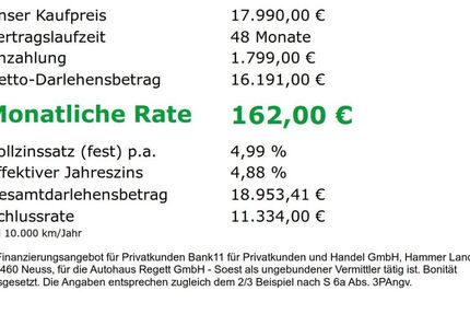 Fiat 500e 62.683 km 17.990 &euro; Delbrück-Westenholz 33129