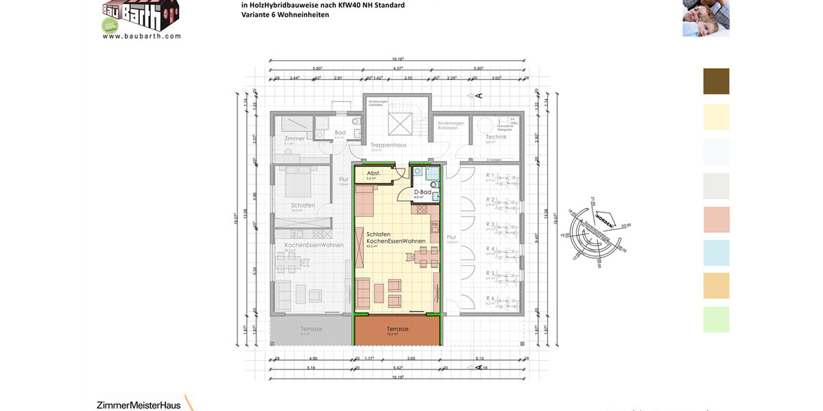 Etagenwohnung Volkertshausen - 1.5 Zimmer, 58 m&sup2;, 680&euro; | Angebot:25806142