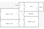 Etagenwohnung Sangerhausen - 1 Zimmer, 61 m&sup2;, 500&euro; | Angebot:26192473