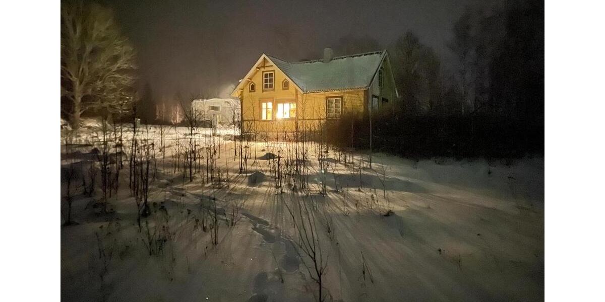 Schwedenhaus Einfamilienhaus Grundstück in Nybro zwei Häuser zimmer