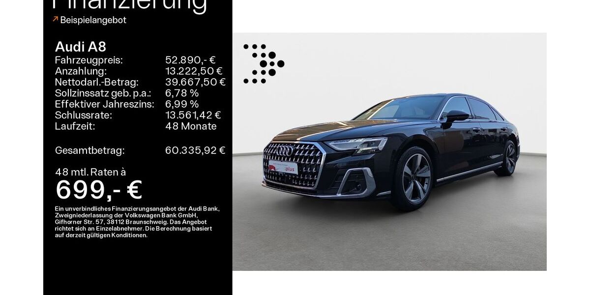 Audi A8 90.434 km 52.890 &euro; Königstein 61462