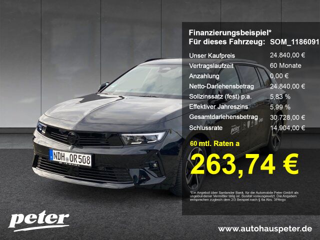 Opel Astra 7.500 km 24.840 &euro; Sömmerda 99610