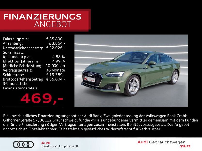 Audi A5 79.771 km 35.890 € Ingolstadt 85057