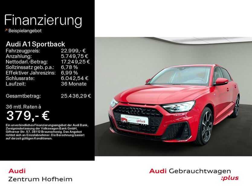 Audi A1 9.400 km 21.499 € Hofheim 65719