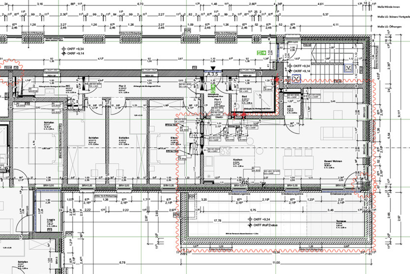 Mietwohnung 104m² - Coerde