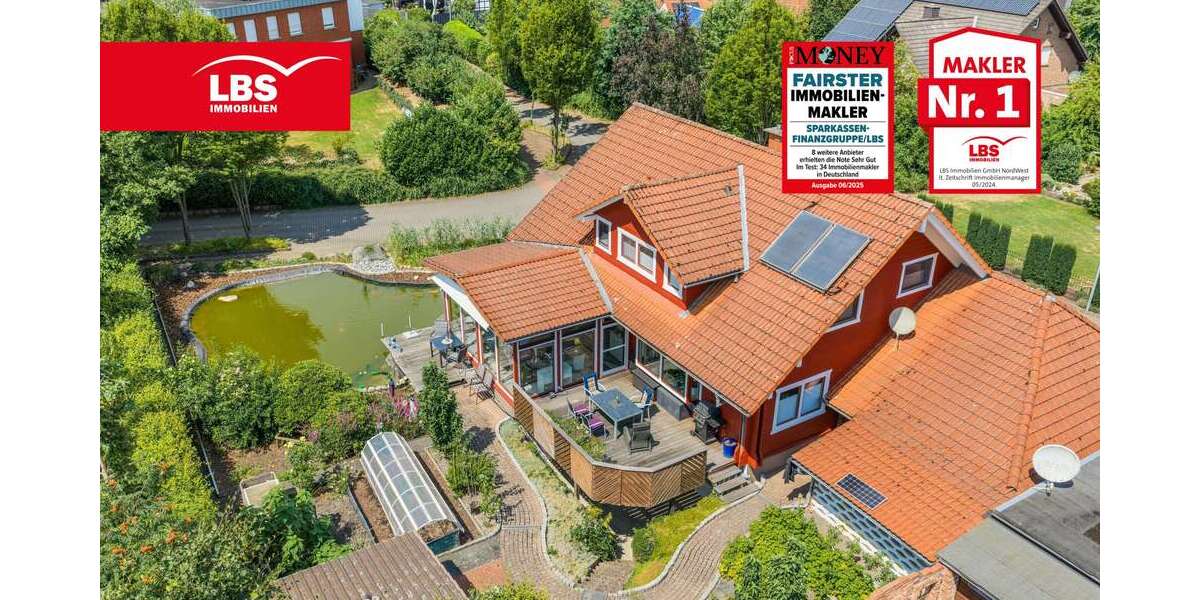 Einfamilienhaus Hille - 5 Zimmer, 183 m&sup2;, 439.000&euro; | Angebot:27102608