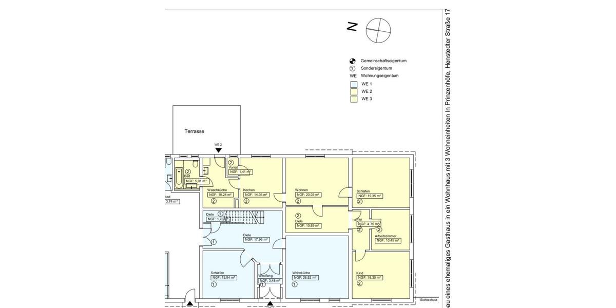 4 ZKB ETW in Kl. Henstedt, Nutzgarten, Hühner + 1500qm mögl 5 zimmer