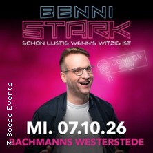 Benni Stark Comedy Show - Schon lustig wenn’s witzig ist 07.10.2026 Bachmanns Pub Westerstede