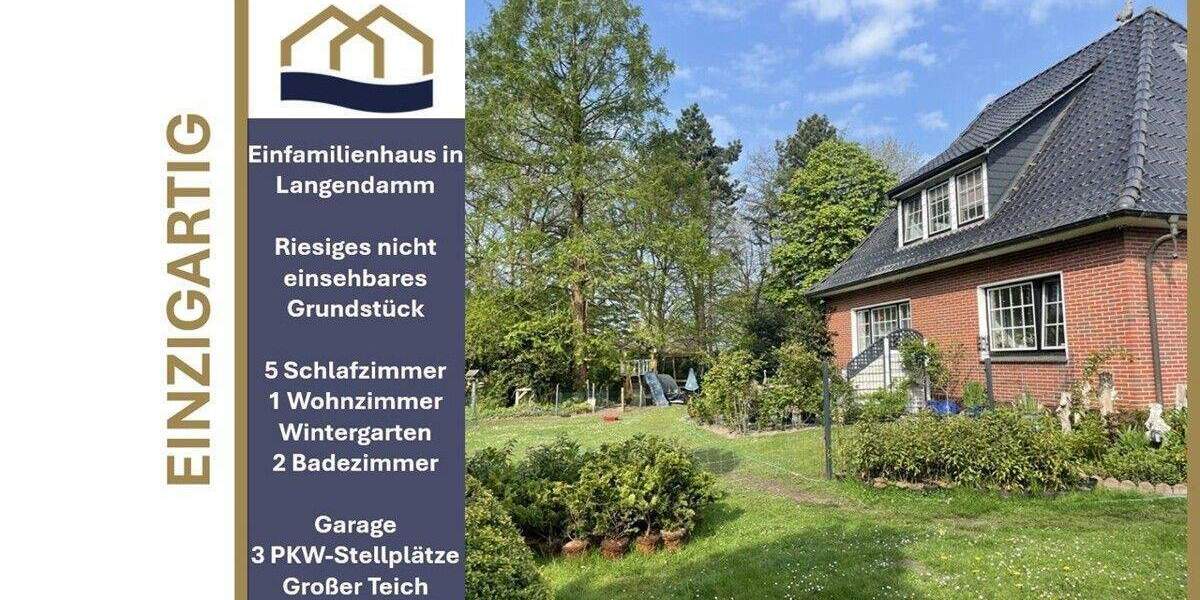 Charmantes Einfamilienhaus in VarelLangendamm mit 180 m², großem Grundstück und Potenzial 5 zimmer
