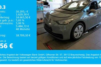 VW ID.3 68.800 km 16.295 € Gersthofen 86368