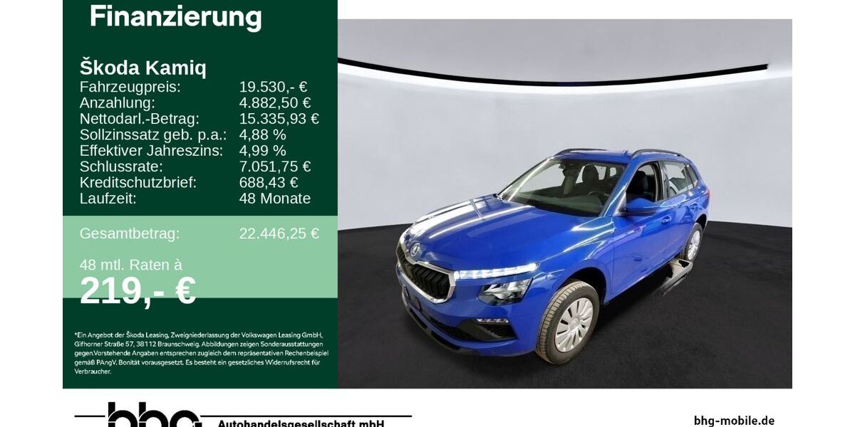 Skoda Kamiq 13.021 km 19.530 &euro; Balingen 72336