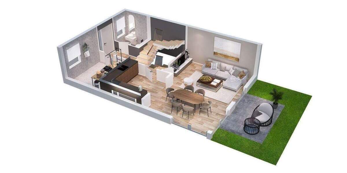 Doppelhaushälfte Stade Ottenbeck - 4 Zimmer, 126 m&sup2;, 1.790&euro; | Angebot:26644383