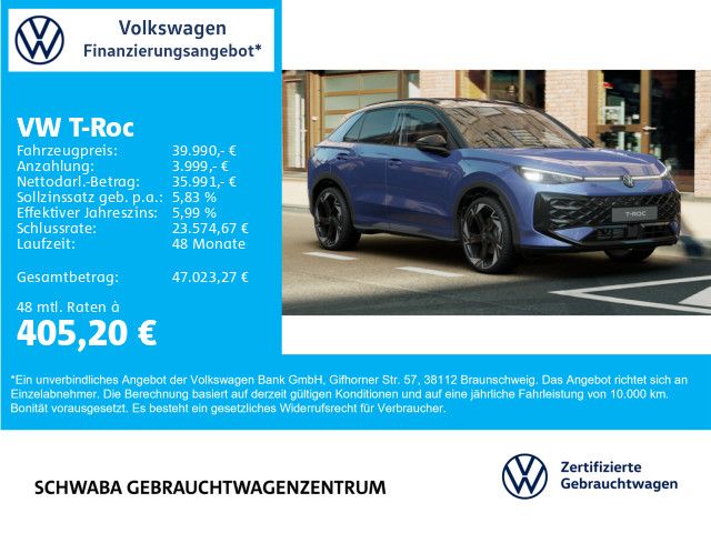 VW T-Roc 1.300 km 39.990 &euro; Gersthofen 86368