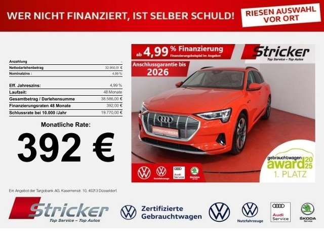 Audi e-tron 52.621 km 32.949 &euro; Detmold 32760