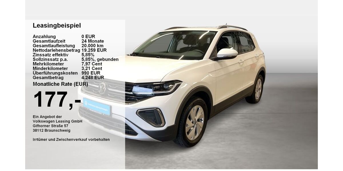 VW T-Cross 13.545 km 19.920 &euro; Landshut 84030