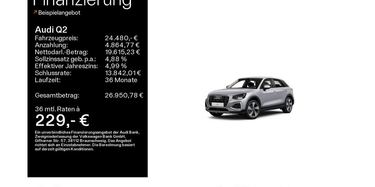 Audi Q2 60.154 km 24.480 &euro; Hofheim 65719