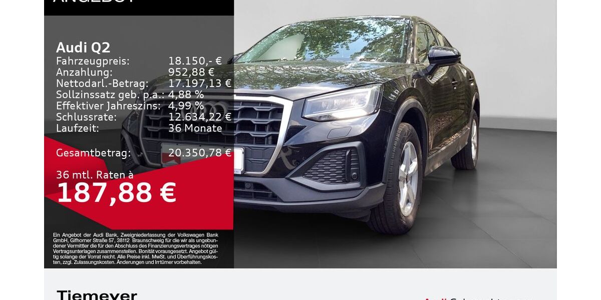 Audi Q2 75.975 km 17.680 &euro; Oberhausen 46047