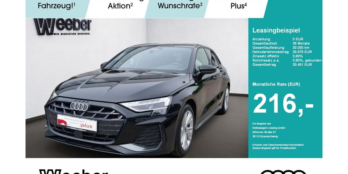 Audi A3 17.496 km 29.729 &euro; Herrenberg 71083