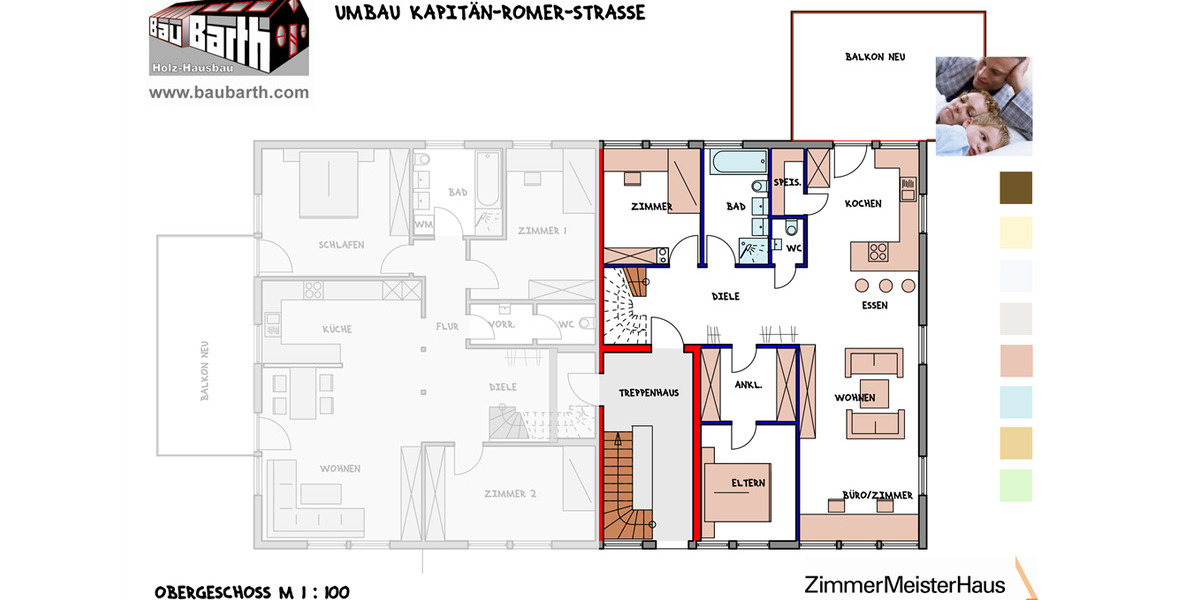 MIETKAUF MÖGLICH: Idyllisch im Grünen am Ortsrand: Großzügige 4-Zimmerwohnung mit großem Balkon in Konstanz-Dettingen I 95-145m2 4 zimmer