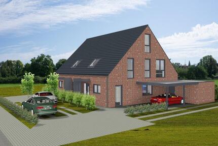 Moderne Doppelhaushälfte in Rheine – KfW 40 Neubau mit PV-Anlage 5 zimmer