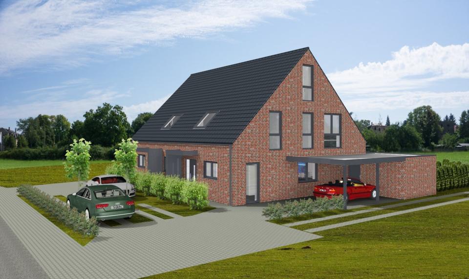 Moderne Doppelhaushälfte in Rheine – KfW 40 Neubau mit PV-Anlage 5 zimmer