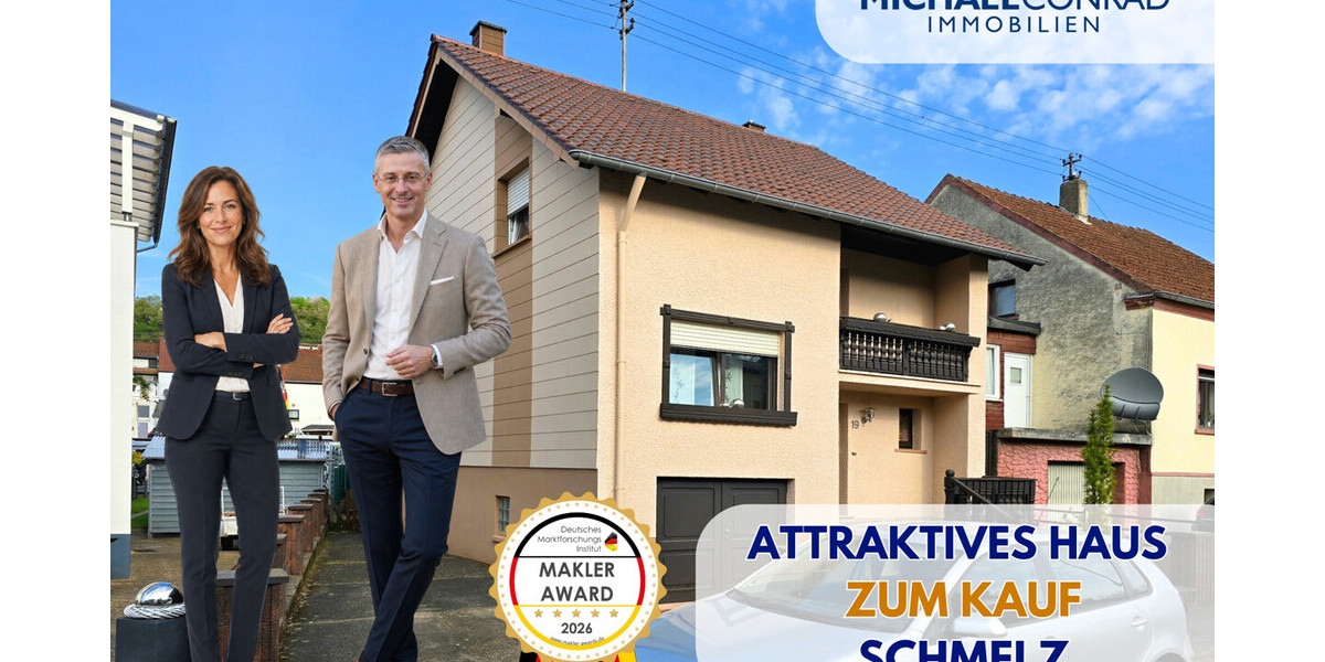 Gepflegtes Einfamilienhaus im Zentrum von Schmelz zum Kauf - Reihenendhaus Schmelz / Außen Außen | Angebot:27010418