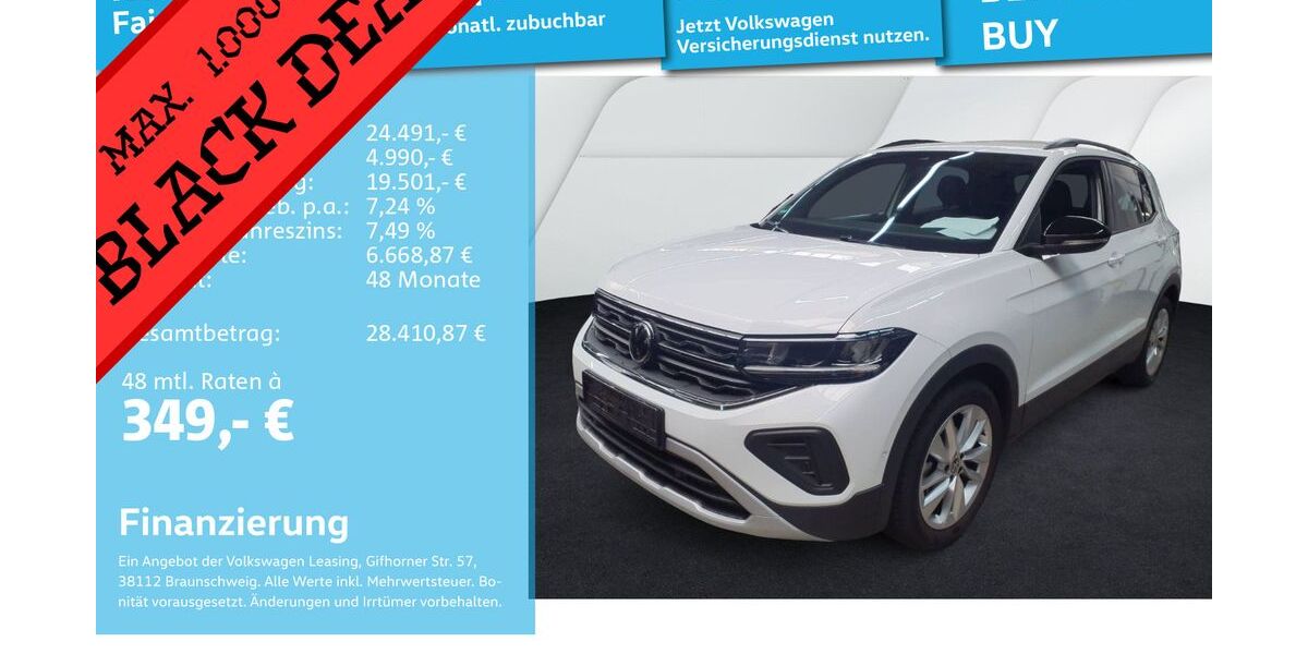 VW T-Cross 17.201 km 24.491 € Mannheim 68309