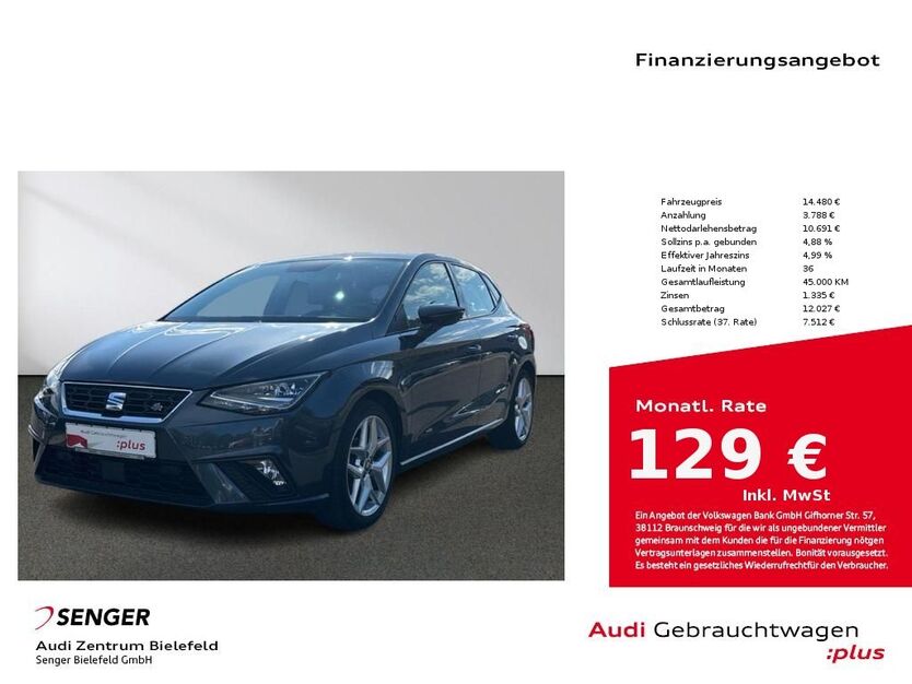 Seat Ibiza 94.476 km 14.480 € Bielefeld 33609