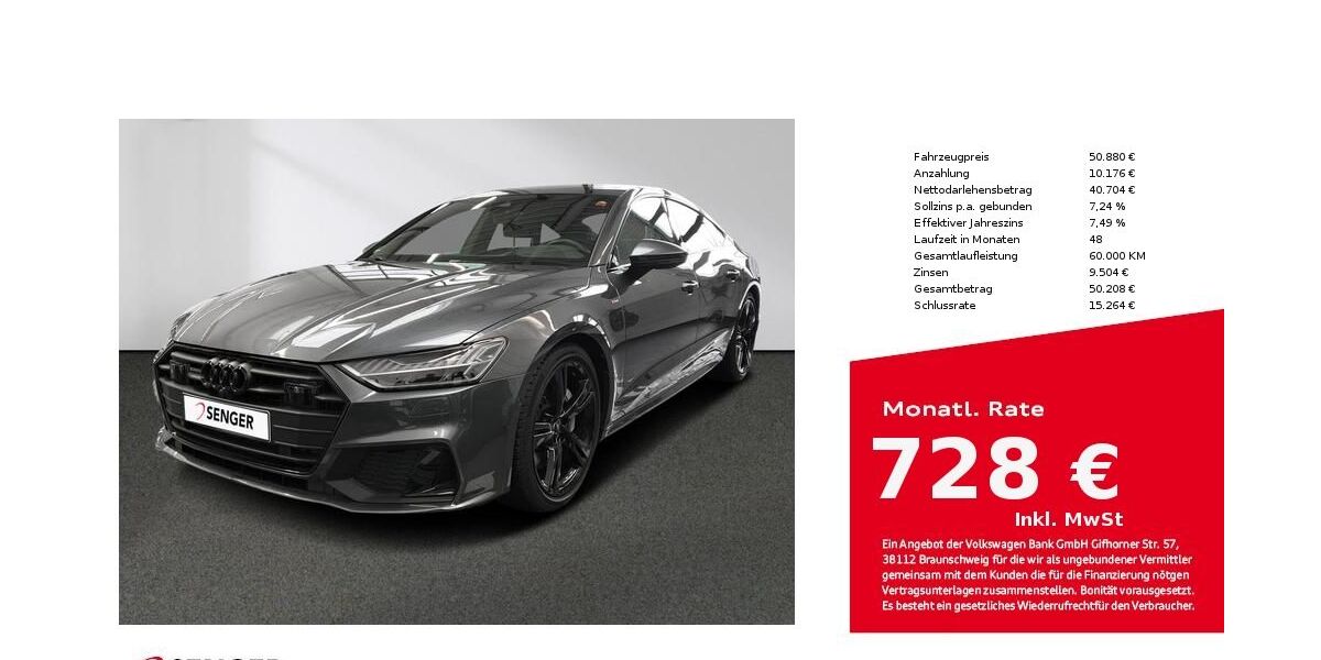 Audi A7 43.833 km 50.880 &euro; Bielefeld 33609