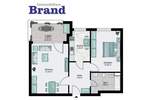 Etagenwohnung Wardenburg Hundsmühlen II - 2 Zimmer, 62 m&sup2;, 199.000&euro; | Angebot:25683228