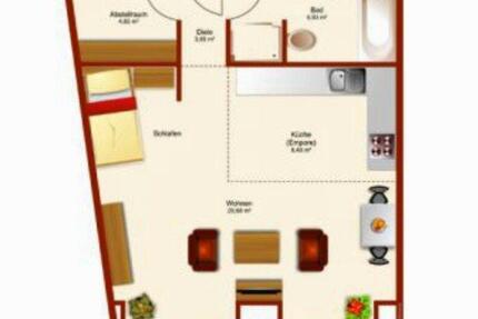 Wohnung Magdeburg Neue Neustadt - 1 Zimmer, 53 m&sup2;, 98.000&euro; | Angebot:26447292