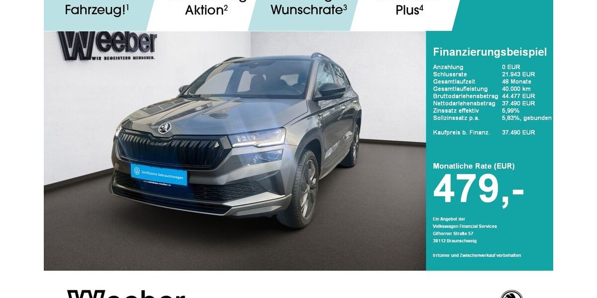 Skoda Karoq 10.516 km 36.190 &euro; Herrenberg 71083