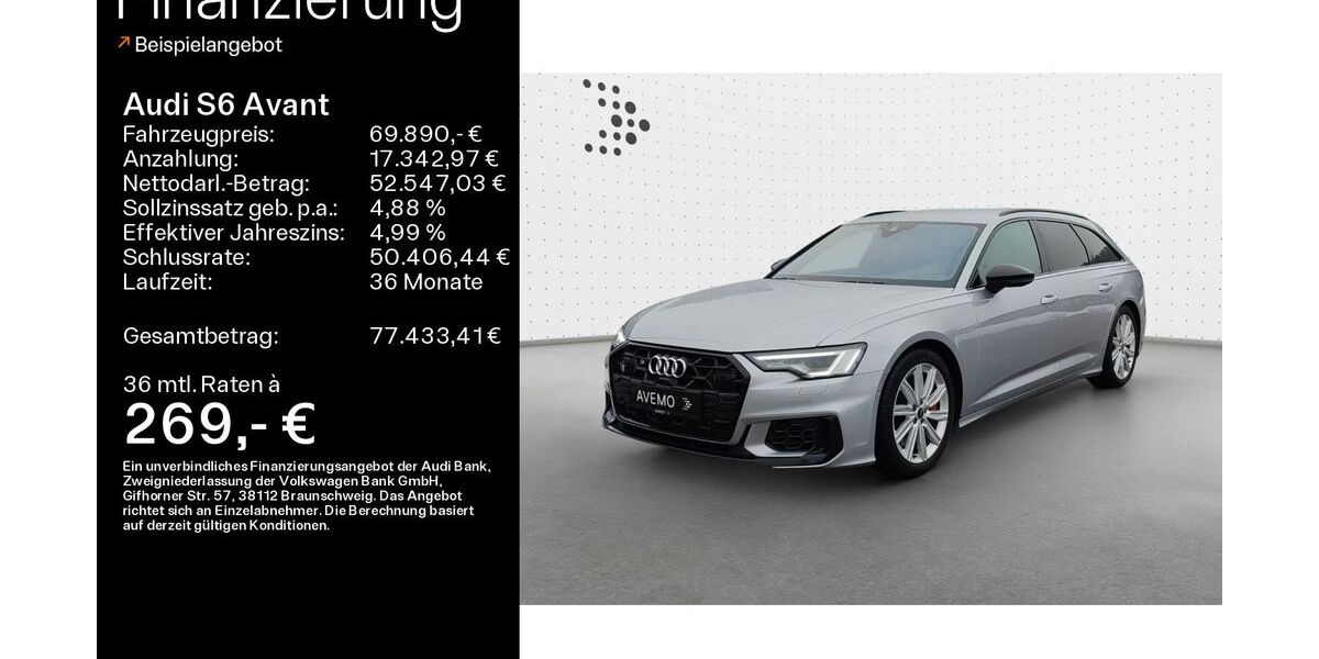 Audi S6 13.587 km 69.890 &euro; Heidenheim an der Brenz 89520