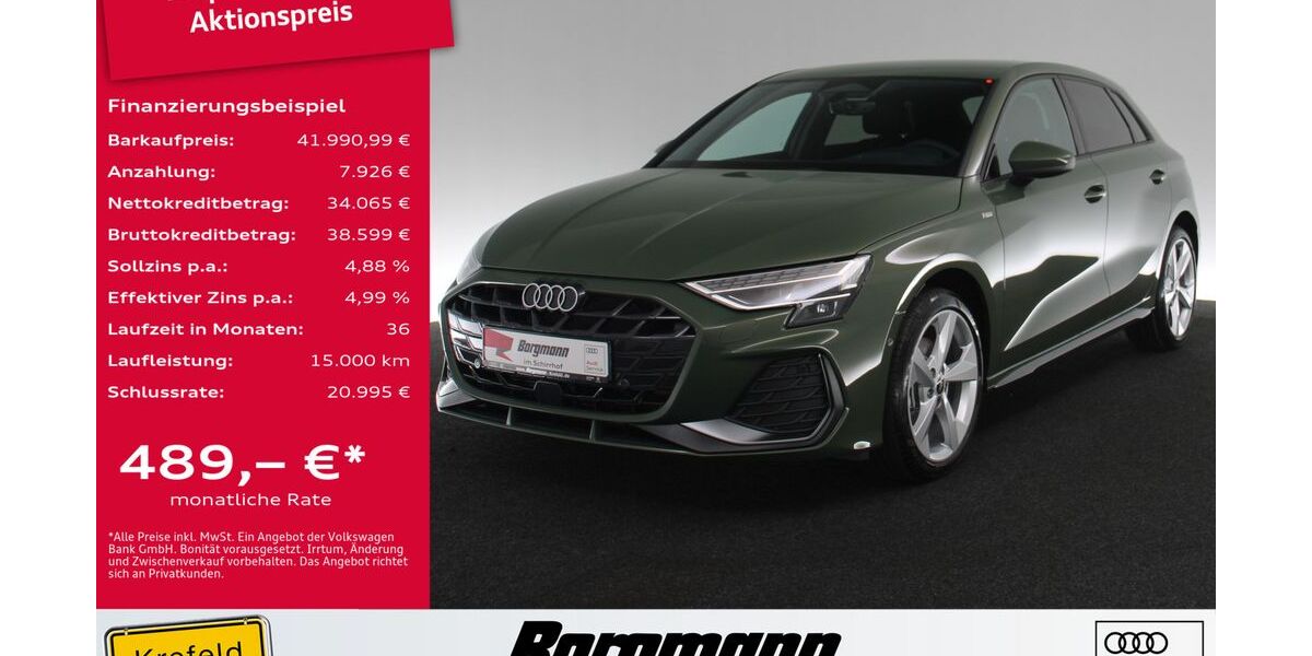 Audi A3 1.010 km 41.792 &euro; Krefeld 47803