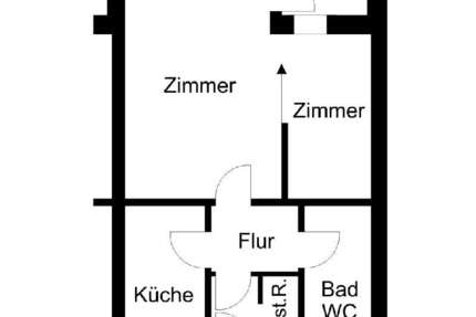 Wohnung zum Mieten in Bremerhaven 251 € 39.65 m² 1 zimmer