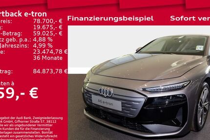 Audi A6 e-tron 6.001 km 78.700 &euro; Berlin 12489