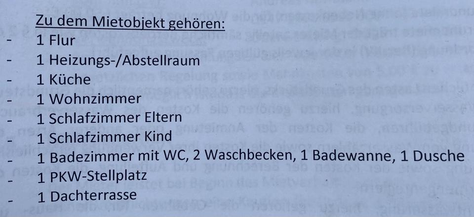Mietwohnung 3 zimmer