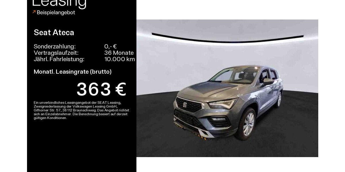 Seat Ateca 39.444 km 26.930 € Mainz-Kastell (Wiesbaden) 55252