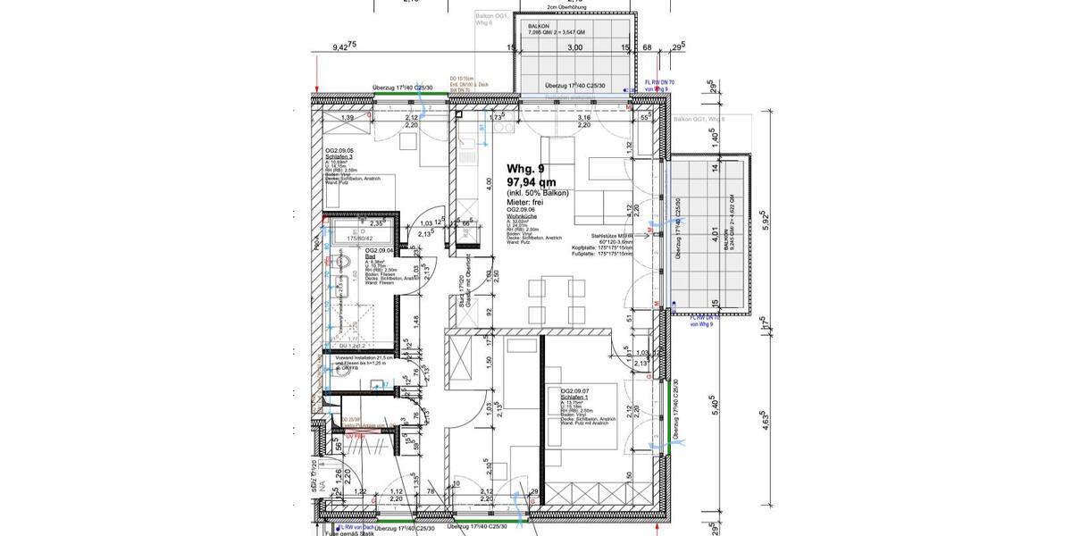 Etagenwohnung Bünde - 4 Zimmer, 98 m&sup2;, 1.100&euro; | Angebot:26680736