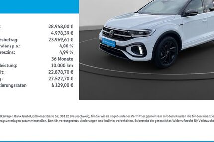 VW T-Roc 16.500 km 28.729 &euro; Mühlhausen/Thüringen 99974