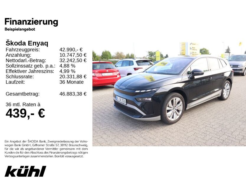 Skoda Enyaq 6.500 km 42.790 € Gifhorn 38518