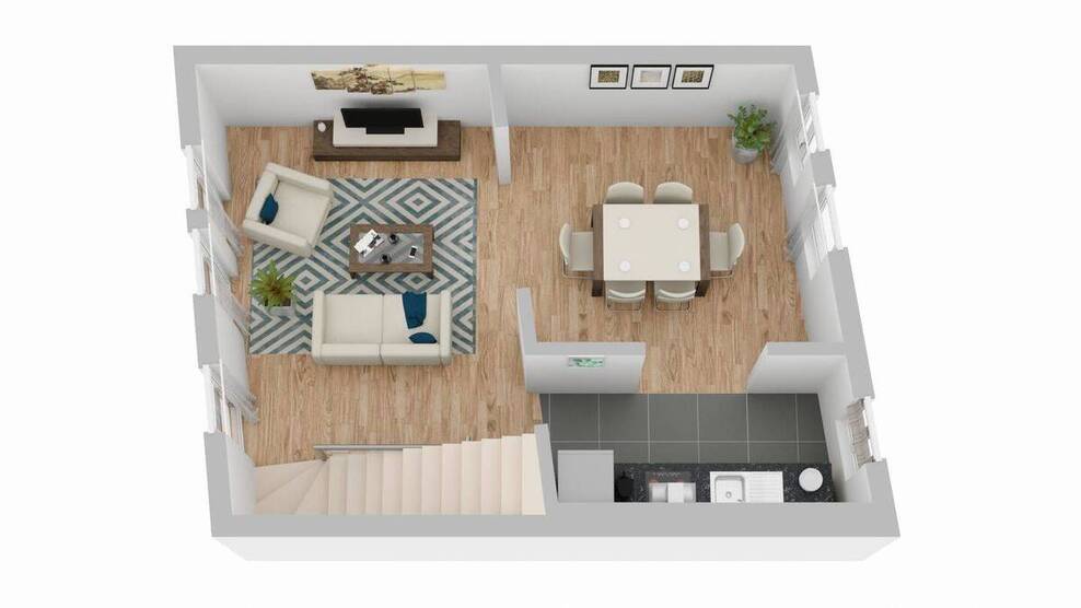 Wohnen und Arbeiten an einem Ort | Saniertes Reihenhaus | Erstbezug | Erfurt-Altstadt 4 zimmer