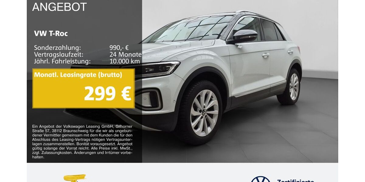VW T-Roc 46.070 km 31.290 &euro; Lüdenscheid 58507